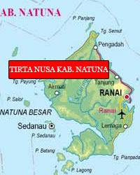 Peta Mitra TIRTA NUSA KABUPATEN NATUNA