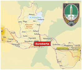 Peta Mitra KOTA SURAKARTA
