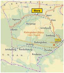Peta Mitra KABUPATEN BLORA