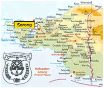 Peta Mitra KABUPATEN SORONG