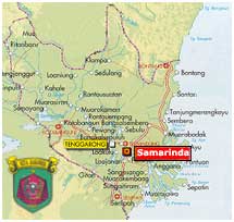 Peta Mitra KOTA SAMARINDA