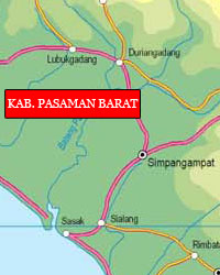Peta Mitra KABUPATEN PASAMAN BARAT