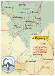 Peta Mitra PERUMDAM TIRTA BHAKTI RAHARJA KAB. MAJALENGKA
