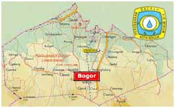 Peta Mitra TIRTA PAKUAN KOTA BOGOR