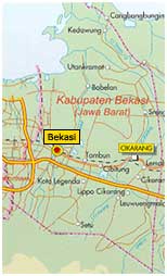 Peta Mitra KABUPATEN BEKASI