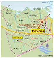 Peta Mitra KABUPATEN TANGERANG