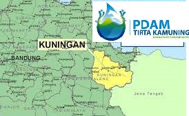 Peta Mitra PERUMDA AIR MINUM TIRTA KAMUNING, KABUPATEN KUNINGAN