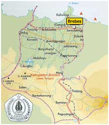 Peta Mitra KABUPATEN BREBES (LAMA)