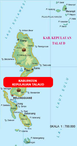 Peta Mitra KABUPATEN KEPULAUAN TALAUD